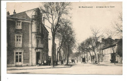 Delcampe - 79.300/ PARTHENAY - Avenue De La Gare - Parthenay