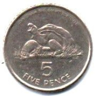 St. Elena Ascension 5 Pence 1998 - Ascension (Ile)