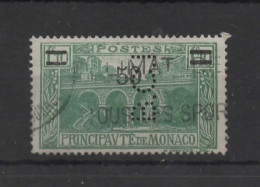 MONACO -- Perforé Perfin Perforati -- Timbre 50 C. Sur 1 F. 10 Vert -- Viaduc Sainte Dévote - BCI -I 13,5 -- 14 - 11 - 5 - Errors And Oddities