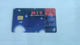 LESOTHO-(LS-LST-0010---LES-10)-STARS-(3)-(M15)-(SN_01464576)-(tirage-?)-good Card - Lesotho