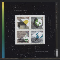 Delcampe - Canada - 2012 Zodiac Signs Block MNH__(FIL-1824) - Blocks & Kleinbögen
