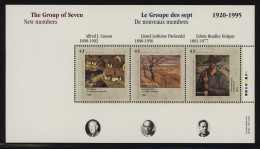 Delcampe - Canada - 1995 Group Of Seven Block (3) MNH__(FIL-1463) - Blocks & Kleinbögen