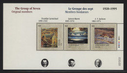 Delcampe - Canada - 1995 Group Of Seven Block (1) MNH__(FIL-1461) - Blocks & Kleinbögen