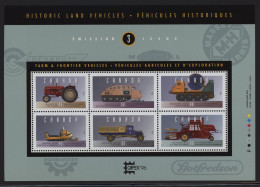 Delcampe - Canada - 1995 Commercial Vehicles Block MNH__(FIL-1997) - Blocks & Kleinbögen
