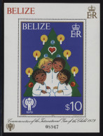 Delcampe - Belize - 1980 Year Of The Child (I) Block (2) MNH__(FIL-1508) - Belize (1973-...)