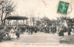 [-5%] FRANCE - Rennes - Le Kiosque De La Musique Au Jardin Des Plantes - Animé - Carte Postale Ancienne - Rennes