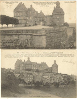 Delcampe - Les Vieux Chateaux De La Dordogne- 24- Chateau D'hautefort- 2 Cartes - Cpa - Castillos