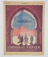 Très Très Rare Protège Cahier Très Bon état Chocolat Pupier Album L' Afrique - Cocoa & Chocolat