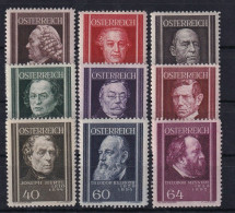Delcampe - AUSTRIA 1937 - MLH - ANK 649-657 - Ungebraucht