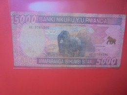 RWANDA 5000 FRANCS 2014 Circuler - Rwanda