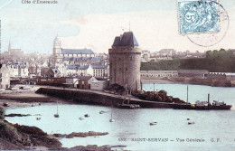 Delcampe - SAINT SERVAN, VUE GENERALE COULEUR REF 21257 - Saint Servan
