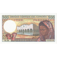Comores, 500 Francs, NEUF - Comore
