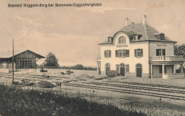 [-5%] SUISSE - Bahnhof Roggwil - Berg Der Bodensee - Toggenburgbahn - Buchs Bahnhof - Chemins De Fer - Carte Postale Anc - Berg