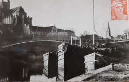 Delcampe - Auxerre                   (peniche Arken Binnenvaart) - Hausboote