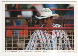 AK 226881 AUSTRALIA - Western Australia - Stockman Beim Rodeo In Kapunda - Autres & Non Classés