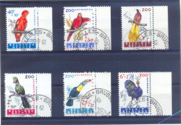 1216/1221 Mooi Gestempeld Vogels - Used Stamps