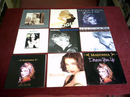 COLLECTION   DE  9  /  45 TOURS  TOURS  DE  MADONNA - Collections Complètes
