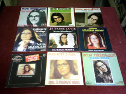 COLLECTION   DE  9 /  45 TOURS  TOURS  DE  NANA MOUSKOURI - Collections Complètes