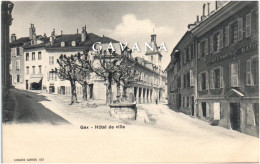 Delcampe - 01 GEX - Hotel De Ville - Gex