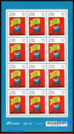 Ref. BR-V2024-08-F BRAZIL 2024 TRIBUTE TO PAULO FREIRE, PHILOSOPHER, EDUCATOR, SHEET MNH, FAMOUS PEOPLE 12V - Neufs