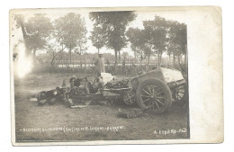 Carte Photo   Sport Automobile Accident Libourne  Voiture Lorraine - Barrow Cachet 1903 - Sonstige & Ohne Zuordnung