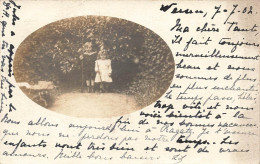 [-5%] SUISSE -  Carte Photo? - Weesen - Enfants - Buissons - Carte Postale Ancienne - Weesen