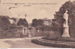 Delcampe - Belgique - Bruxelles - Les Etangs Du Square Marie-Louise - La Cigale - Plätze
