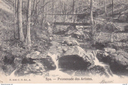 Delcampe - Belgique (Liege)  - Spa- Promenade Des Artistes - Spa