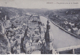 Delcampe - Belgique (Namur) - Dinant - Vue Générale Prise De La Citadelle - Dinant