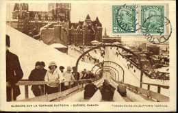 Delcampe - X2590 Canada, Post Card Carte Postale Circuled 1929 From La Tuque To Italy  Dufferin Terrace - Sonstige & Ohne Zuordnung