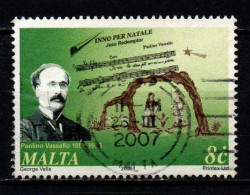 Delcampe - MALTA - 2006 - Paolino Vassallo (1856-1923) Composer Of “Inno Per Natale,” - USATO - Malta