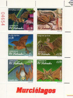 Delcampe - Salvador 1999, Bats, Sheetlet - Fledermäuse
