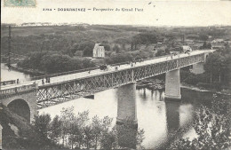 Delcampe - Cpa Douarnenez, Perspective Du Grand Pont - Douarnenez