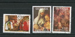 Delcampe - GUYANE - NOEL  - N°Yt  2151L/2151N Obli. - Guyane (1966-...)