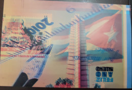 MI) 2010 CUBA STATIONARY POSTAL ERROR, INK RUN - Lettres & Documents