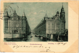 Delcampe - CPA AK Hamburg- Freihafencanal GERMANY (888289) - Mitte