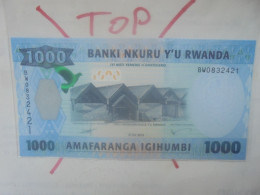 RWANDA 1000 Francs 1-5-2015 Neuf - Rwanda
