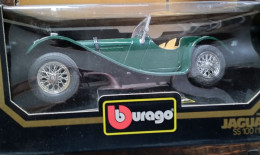 JAGUAR SS 100   (1937)   BURAGO  1/18e  (BUR 1) - Jouets Anciens