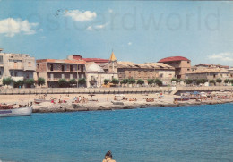 Delcampe - CARTOLINA  CIRO MARINA CATANZARO CALABRIA SPIAGGIA VIAGGIATA    Y52 - Catanzaro