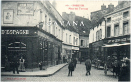 Delcampe - 21 SAULIEU - Place Des Terreaux - Saulieu