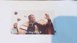 LESOTHO-(LS-LST-0004--LES-04)-King Letsie III-(6)-(M50)-(LTAD_00432122)-(tirage-50.000)-good Card - Lesotho