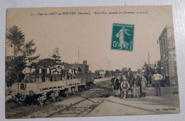 53 Mayenne Gres En Bouere Crez En Bouere Ballastiere Menant Les Cheminots Au Travail - Crez En Bouere