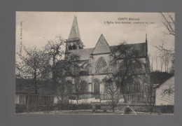 Delcampe - CPA - 80 - Conty - L'Eglise Saint-Antoine - Circulée - Conty