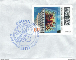 [si] 53113 Bonn 2021 Tropfen Und Ringe - Kunst - Brieven En Documenten