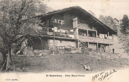 [-5%] SUISSE - St Beatenberg - Altes Bauernhaus - Grand Hotel Victoria - Obl à St Beatenberg 27 VI 06 - Carte Postale An - Beatenberg
