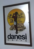 VINTAGE SPECCHIO PUBBLICITARIO DA BAR DANESI CAFFE' - Mirrors