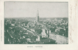 Delcampe - MODENA - CARTOLINA  - PANORAMA - VIAGGIATA PER SUZZURA (MANTOVA )1902 - Modena