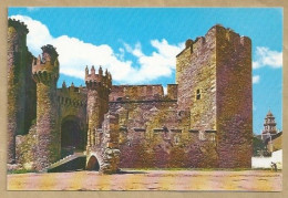 Delcampe - ES.- SPANJE.  PONFERRADA. CASILLO DE LOS TEMPLARIOS. TEMPLAR'S CASTLE. CHAREAU DES TEMPLIERS. ONGELOPEN. - Sonstige & Ohne Zuordnung
