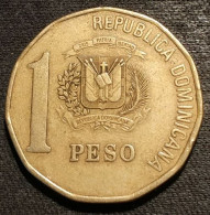 REPUBLIQUE DOMINICAINE - 1 PESO 1997 ( Frappe Médaille ) - KM 80.3 - Juan Pablo Duarte Y Diez - Dominicaine