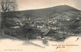 [-5%] SUISSE - Liestal Mit Dem Aussichtsthurm - Panorama - Ville - Obl à Liestal 9 III 04 - Carte Postale Ancienne - Liestal